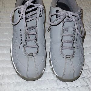 Mens grey K Swiss sneakers. Good condition barely worn.